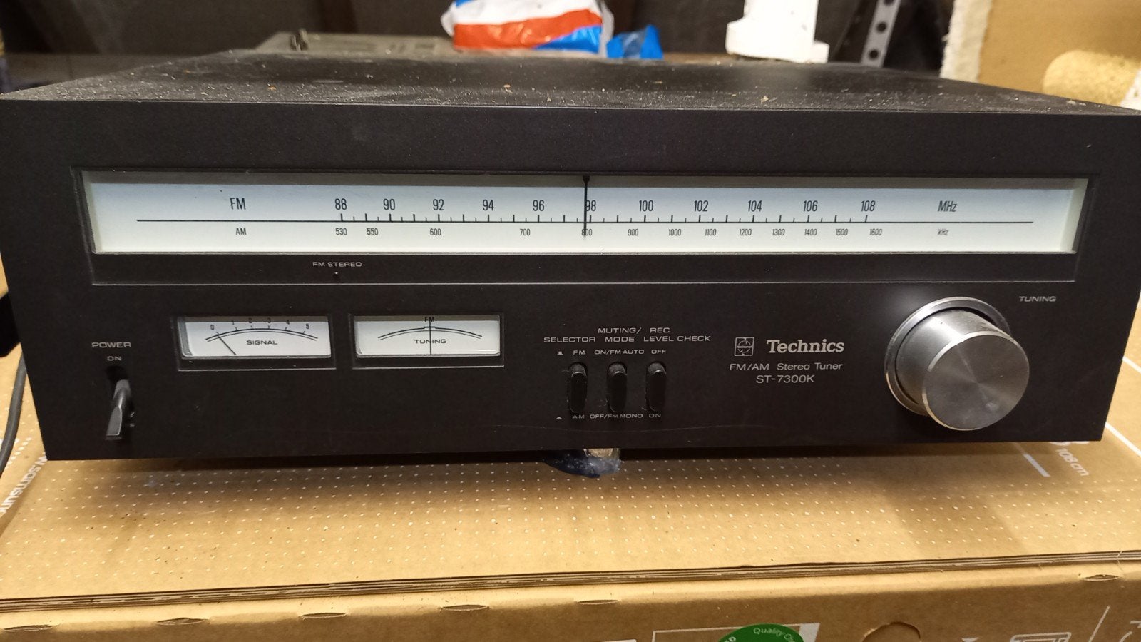 Technics ST-7300K FM/AM Stereo Tuner 1977 VIntage., Ophalen, Gebruikt, Analoog