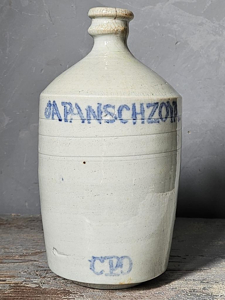 antieke porseleinen Japanse Zoya  fles / kruik, Ophalen of Verzenden