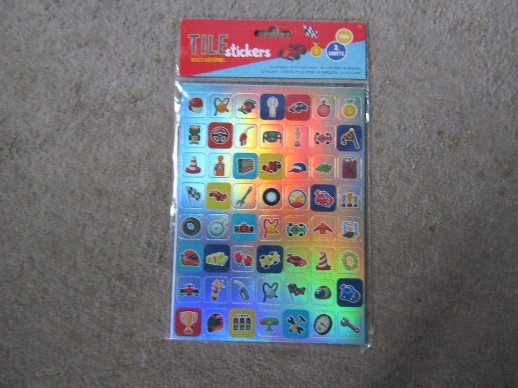 Stickervel: Thema formule 1 - NIEUW, Hobby en Vrije tijd, Stickers en Plaatjes, Ophalen of Verzenden, Nieuw, Sticker