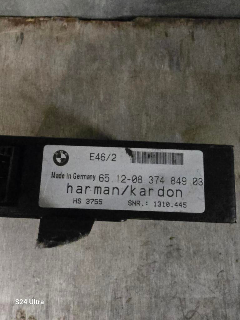 65120837484903 e46 Harman Kardon versterker, Ophalen of Verzenden, Zo goed als nieuw