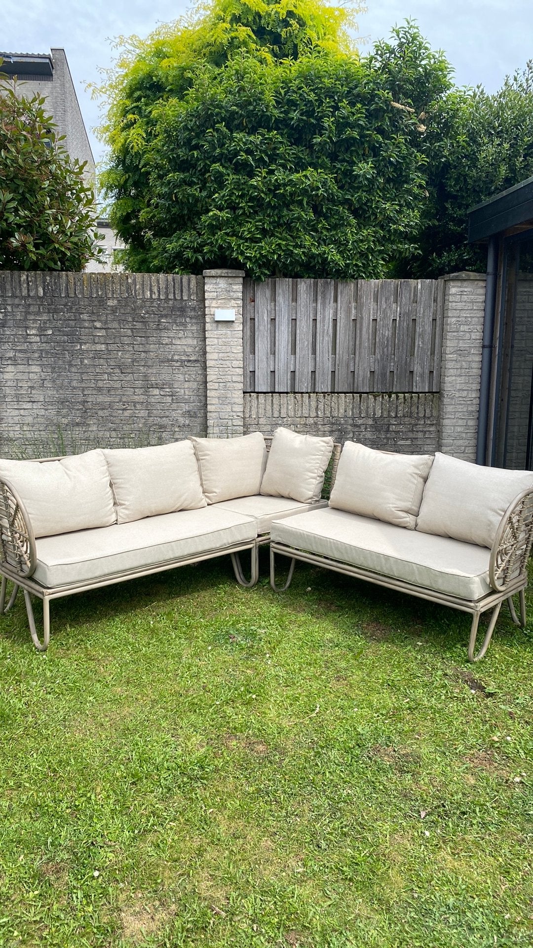 Karwei loungeset modulair, Ophalen, Zo goed als nieuw