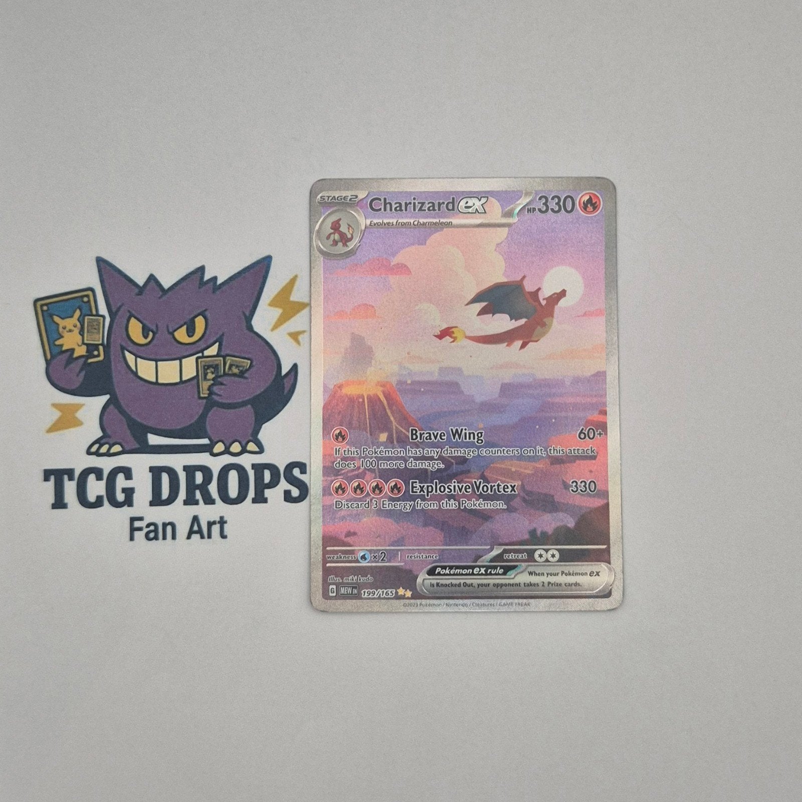 Charizard EX	199/165	Scarlet & Violet 151