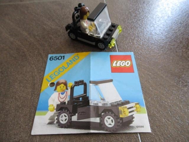 lego 6501 legoland auto, Gebruikt, Lego, Ophalen of Verzenden, LEGOLAND