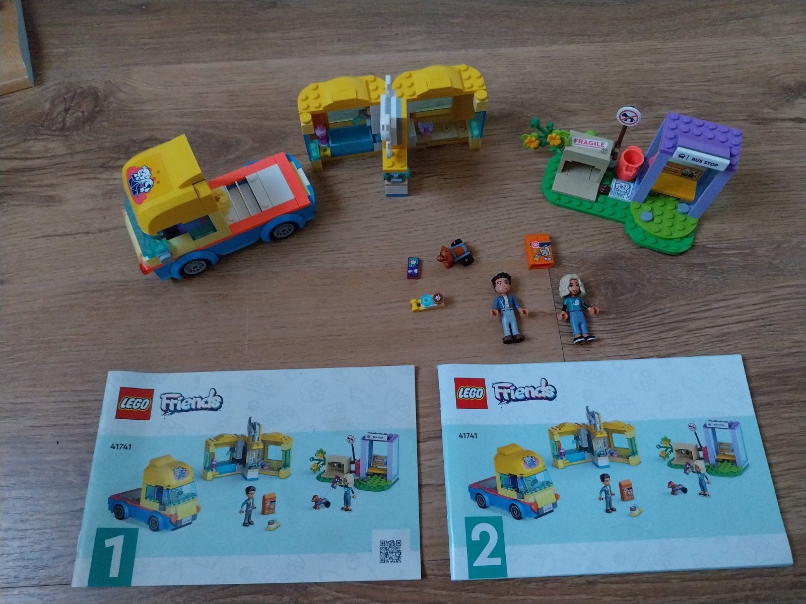 lego friends 41741 honden reddingsvoertuig, Ophalen of Verzenden, Zo goed als nieuw