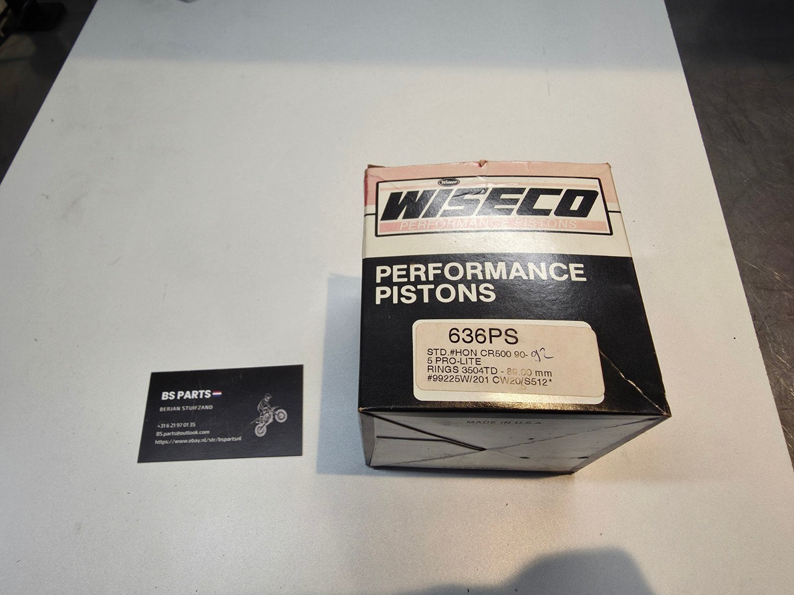 Honda CR 500 1989-2001 Wiseco zuiger 89.00mm, Motoren, Ophalen of Verzenden