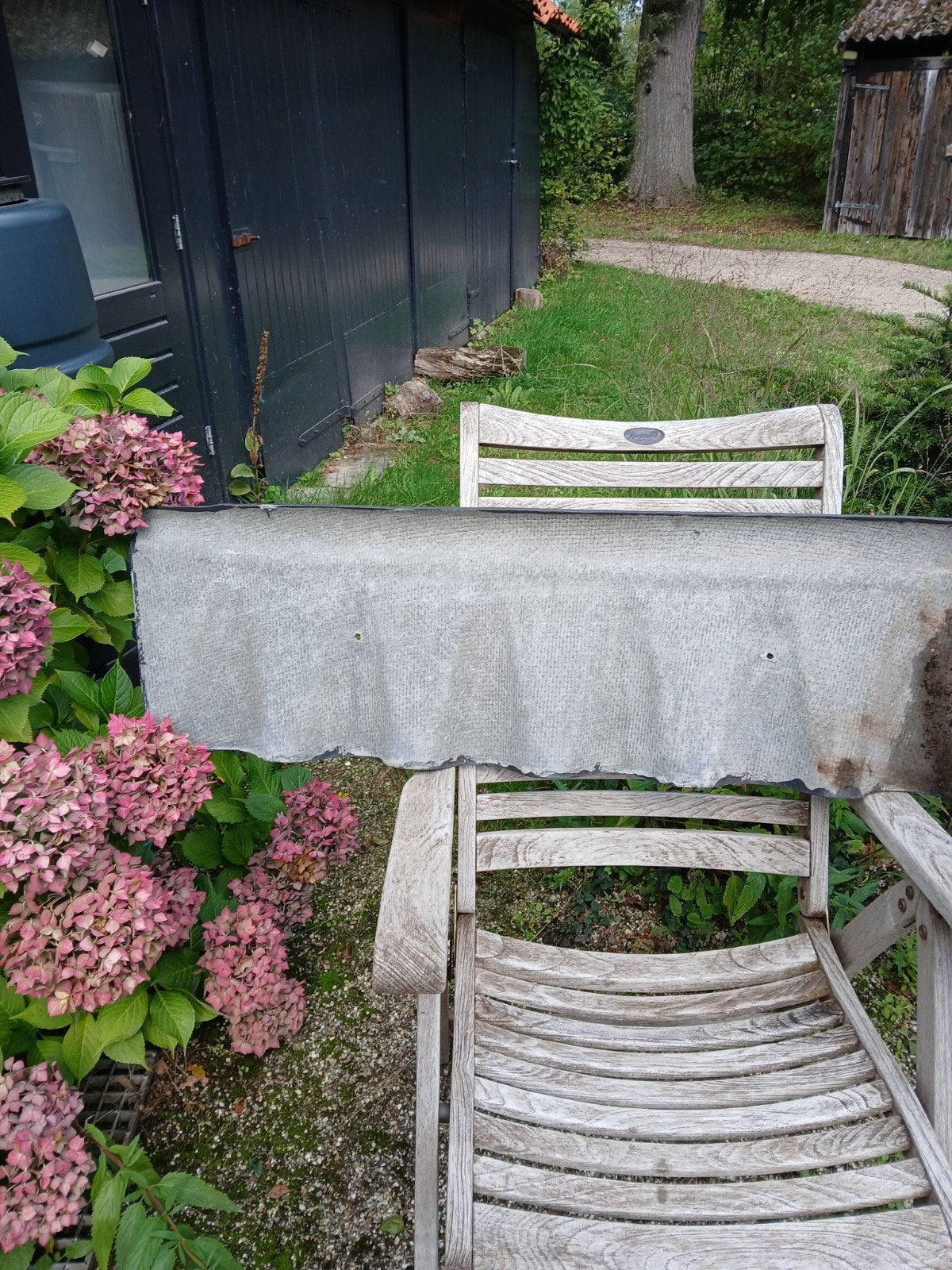 Vezelcement golfplaat nokvorst - Gebruikt, Ophalen of Verzenden, Gebruikt, 15 m² of meer, Golfplaat