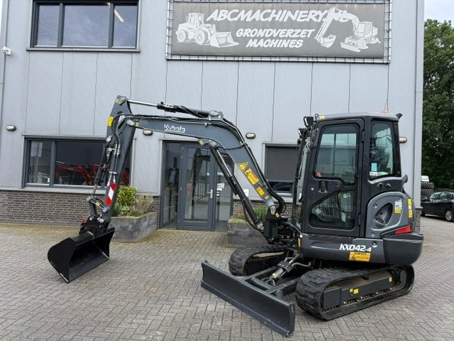 Kubota KX042-4 bj2021 3100u SLP/SRT A/C Minigraver 4.2T NWST, Ophalen of Verzenden, Graafmachine