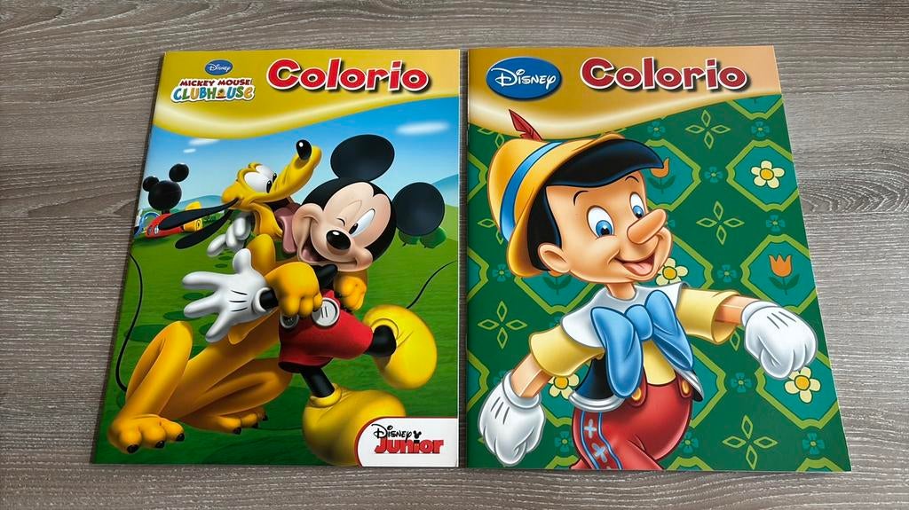 Disney en Mickey Mouse clubhouse Colorio kleurboeken (Nieuw), Ophalen of Verzenden, Mickey Mouse, Nieuw, Overige typen