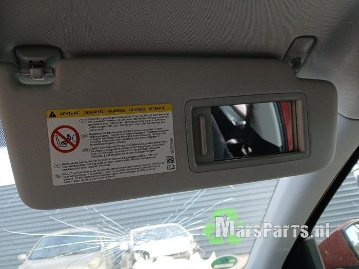 Zonneklep van een Skoda Octavia, Auto-onderdelen, Gebruikt, -, -, Ophalen of Verzenden