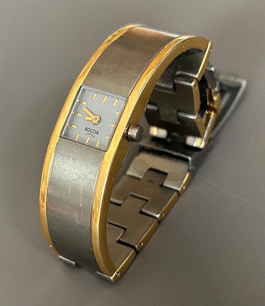 Boccia Titanium dameshorloge bicolor – nieuwe batterij, Sieraden, Tassen en Uiterlijk, Horloges | Dames, Overige merken, Gebruikt