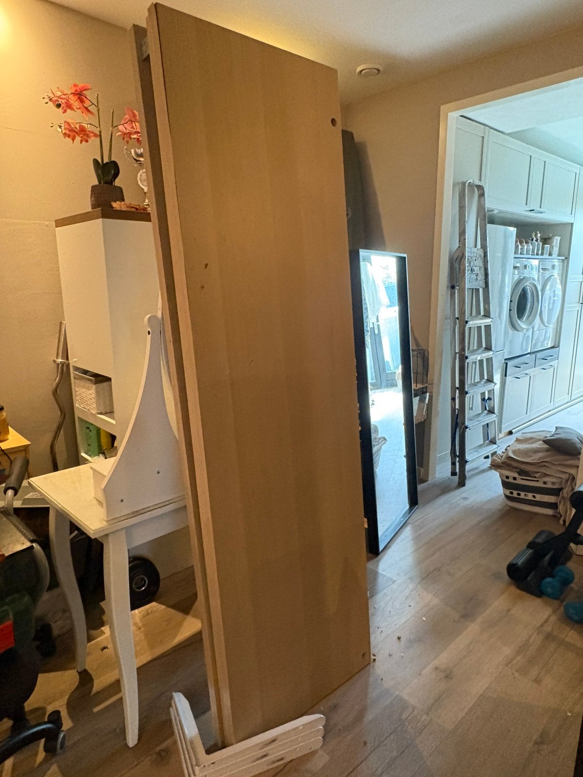 Ikea bureau blad 160 breed, Ophalen, 50 tot 100 cm, Zo goed als nieuw, Minder dan 100 cm