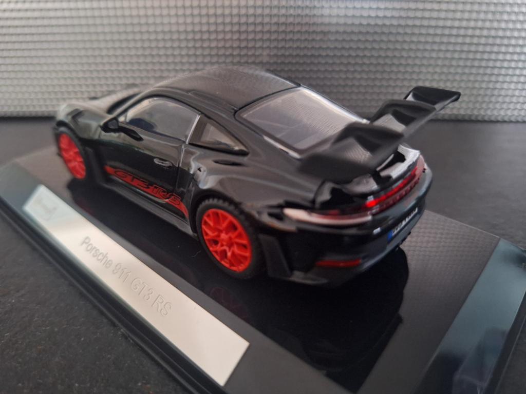 Porsche 911 GT3 RS Schaal 1:43, Hobby en Vrije tijd, Modelauto's | 1:43, Overige merken, Auto, Burago, Burago