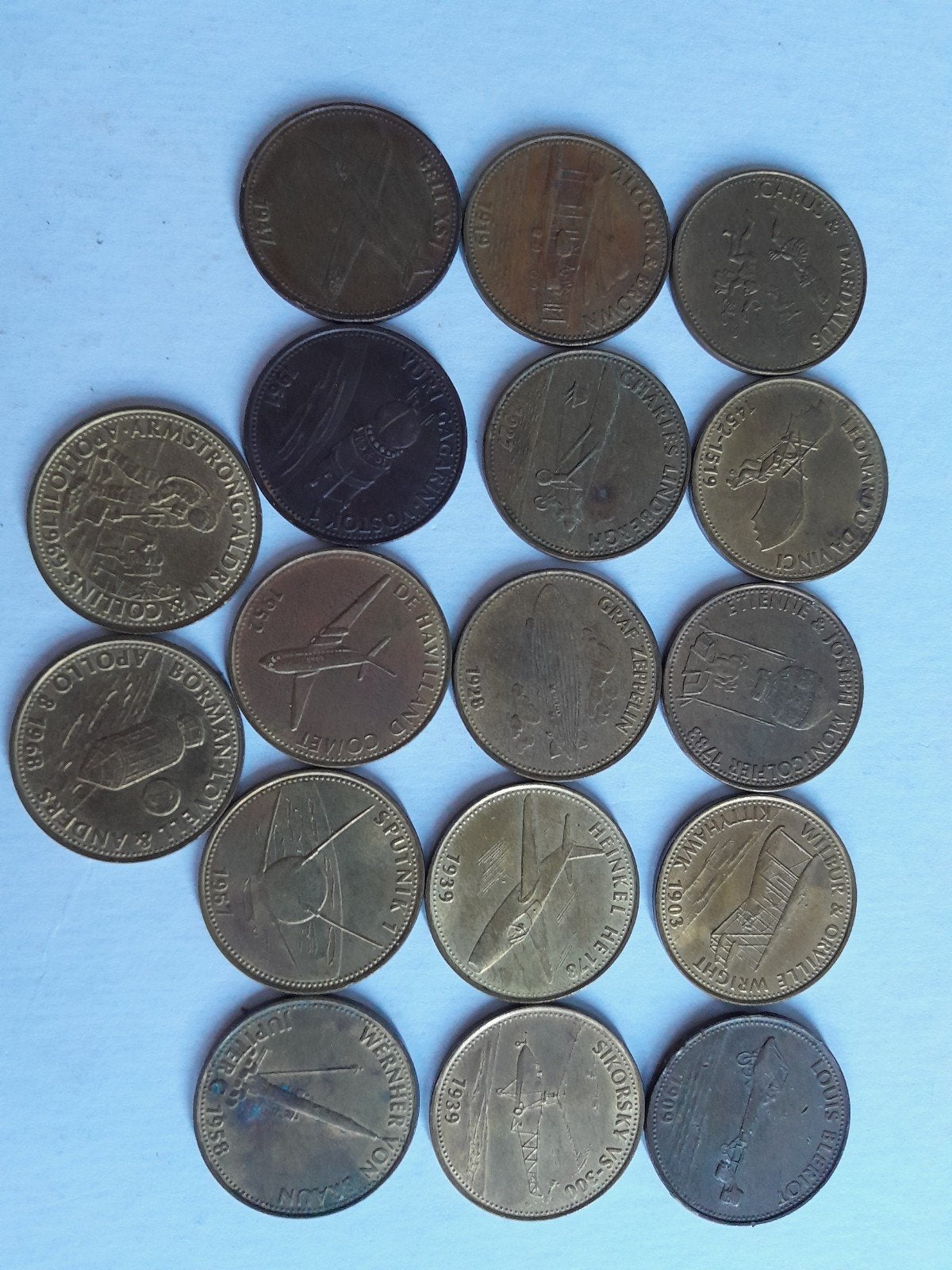 Shell munten verzameling, Ophalen, Overige typen
