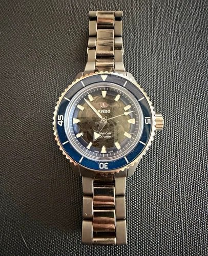 Rado Captain Cook High-Tech Plasma Ceramic 43mm Automatisch, Ophalen of Verzenden, Zo goed als nieuw