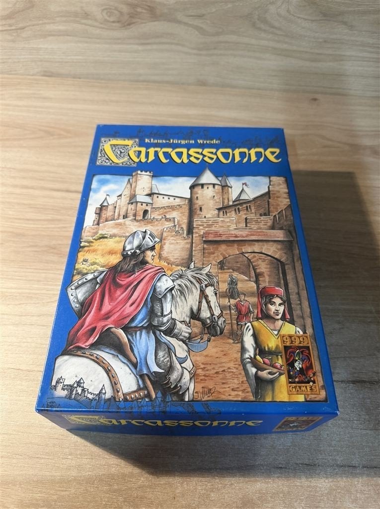 carcassonne - 999 games - s6580, Verzenden, Zo goed als nieuw