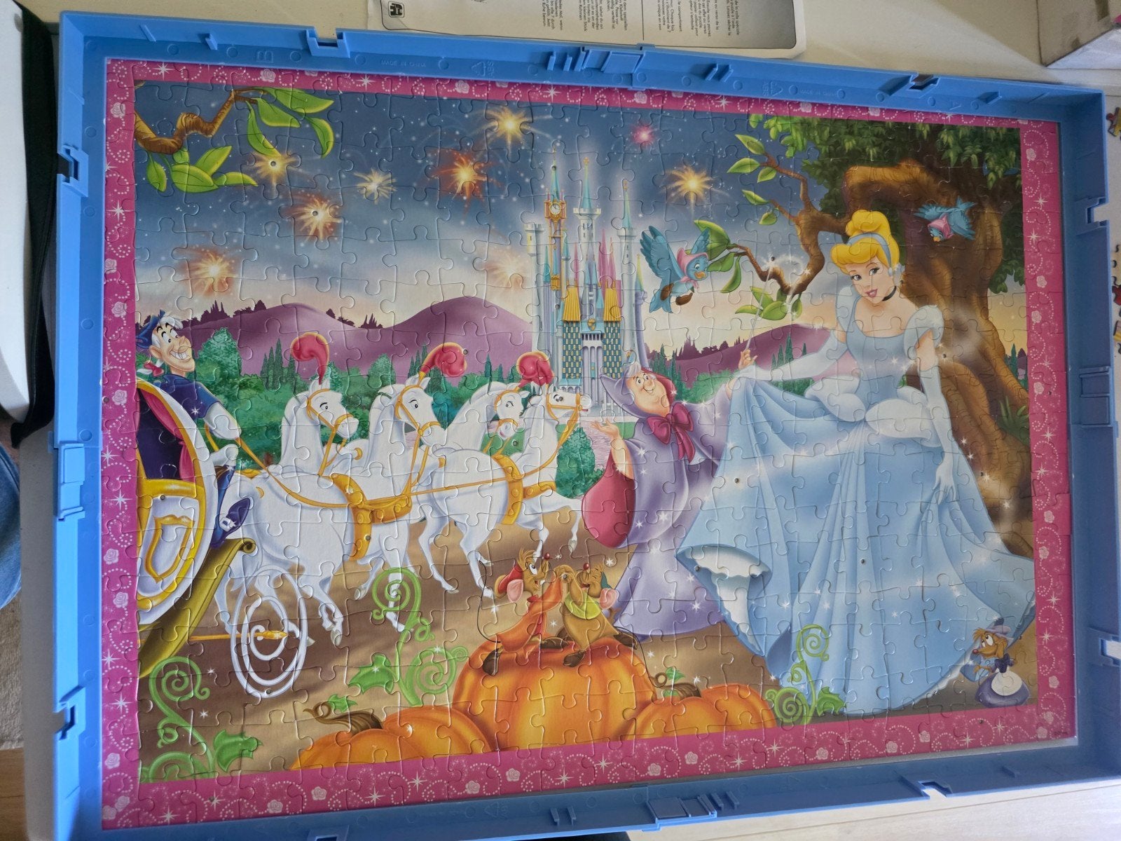 Disney puzzel 352 of schilderijen met licht compleet, Ophalen of Verzenden