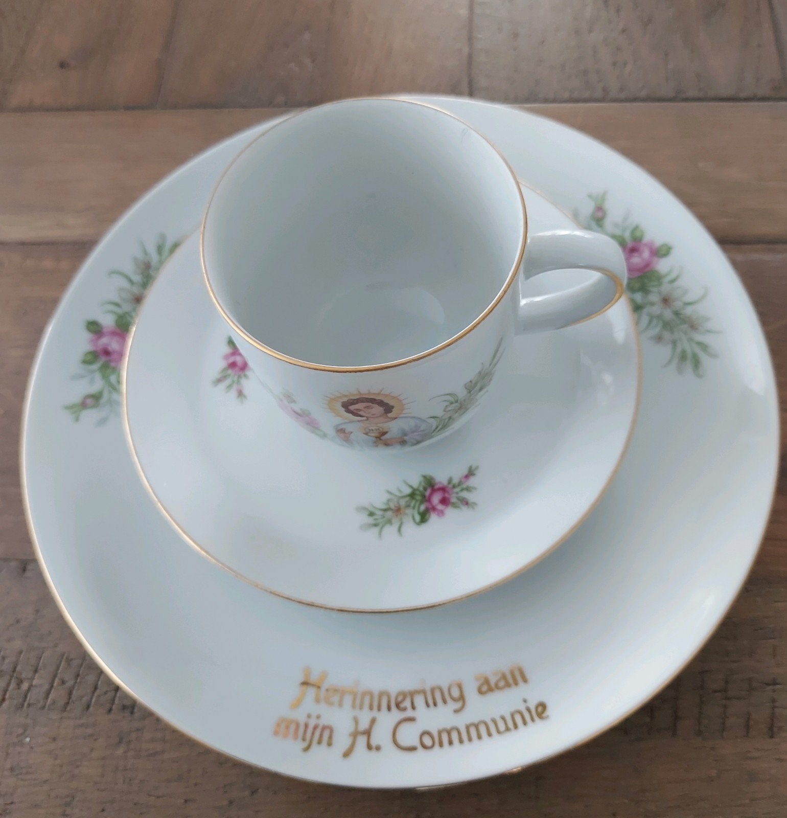 Vintage Winterling Porseleinen Communie Servies, Ophalen of Verzenden