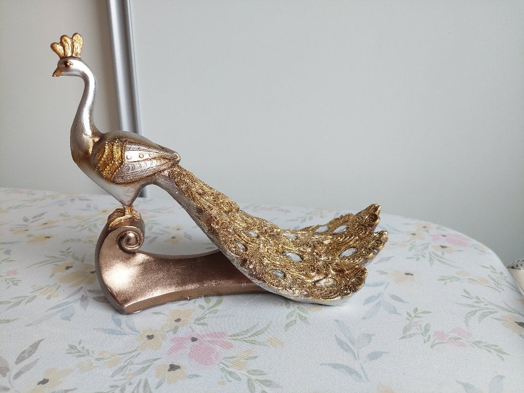 Beeld van "Gouden Pauw"  (NIEUW), Ophalen of Verzenden, Nieuw, Dier