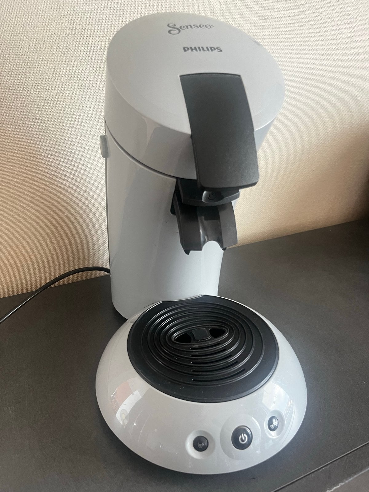 Philips Senseo Koffiezetapparaat - Grijs, Ophalen, Koffiepads en cups, Gebruikt, Koffiemachine