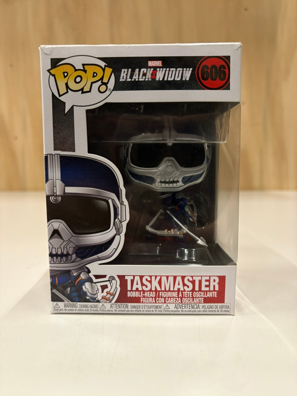 Funko Pop Marvel Taskmaster - 606, Verzamelen, Poppetjes en Figuurtjes, Nieuw, Ophalen of Verzenden