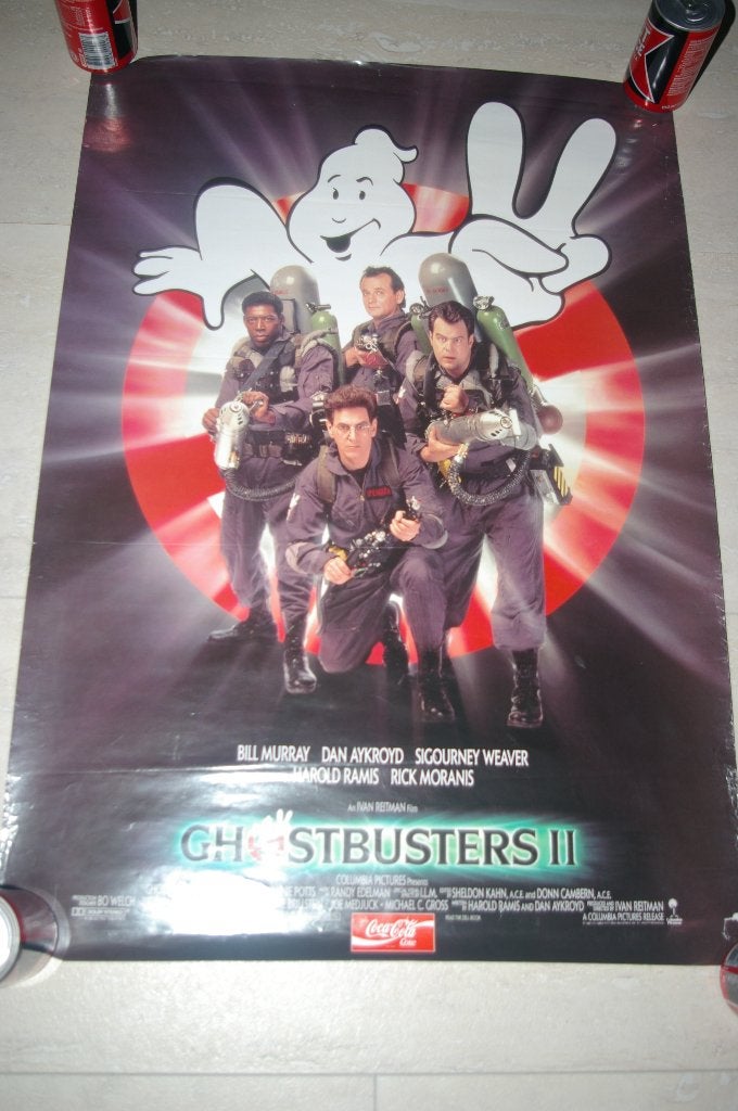 Chobusters poster 66 x 45 cm, Ophalen of Verzenden, Nieuw, A1 t/m A3, Film en Tv