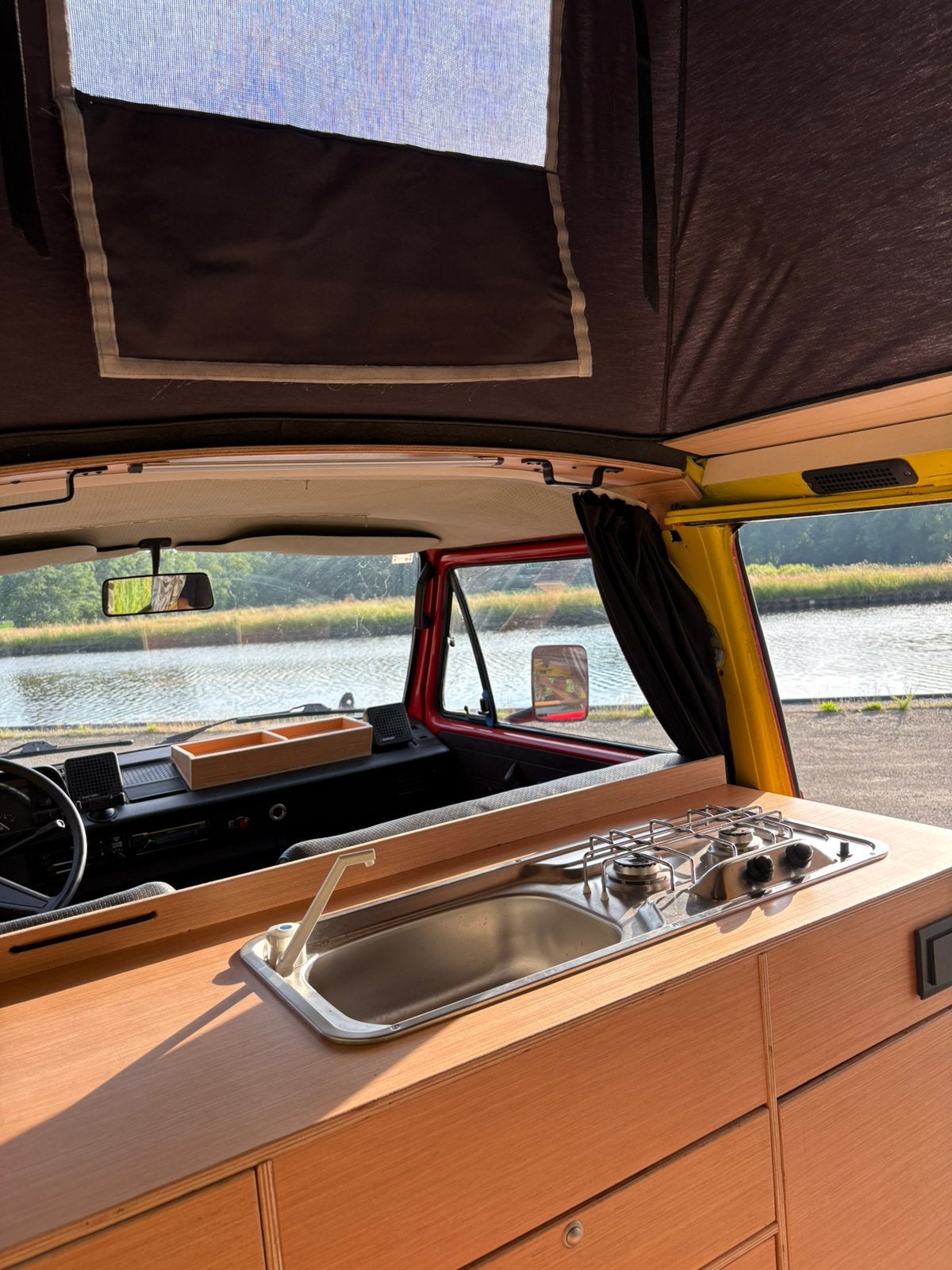 Volkswagen t3 camper belastingvrij      2.0 GTI motor uniek!, Caravans en Kamperen, Campers, Buscamper of Camperbus, Volkswagen