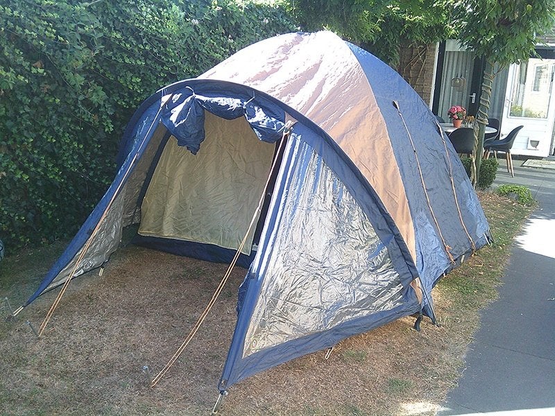 DWS Jamaica ruime hoge 2-persoons tent, Ophalen of Verzenden, Zo goed als nieuw, Tot en met 3