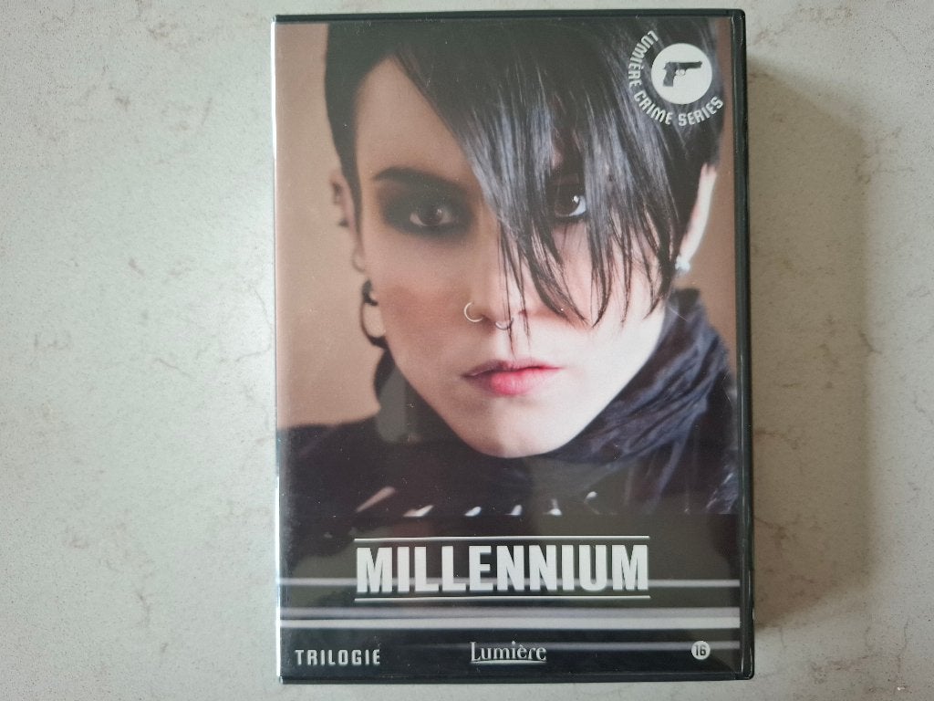 Millennium Trilogie DVD, Vanaf 16 jaar, Nederlands, Ophalen of Verzenden, Zo goed als nieuw