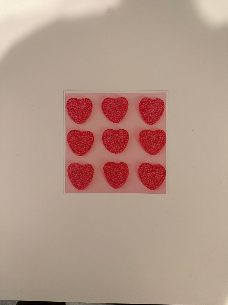 Handgemaakte Diamond Painting Valentijnskaarten, Minder dan 50 cm, Oorspronkelijke maker, Nieuw, Ophalen of Verzenden