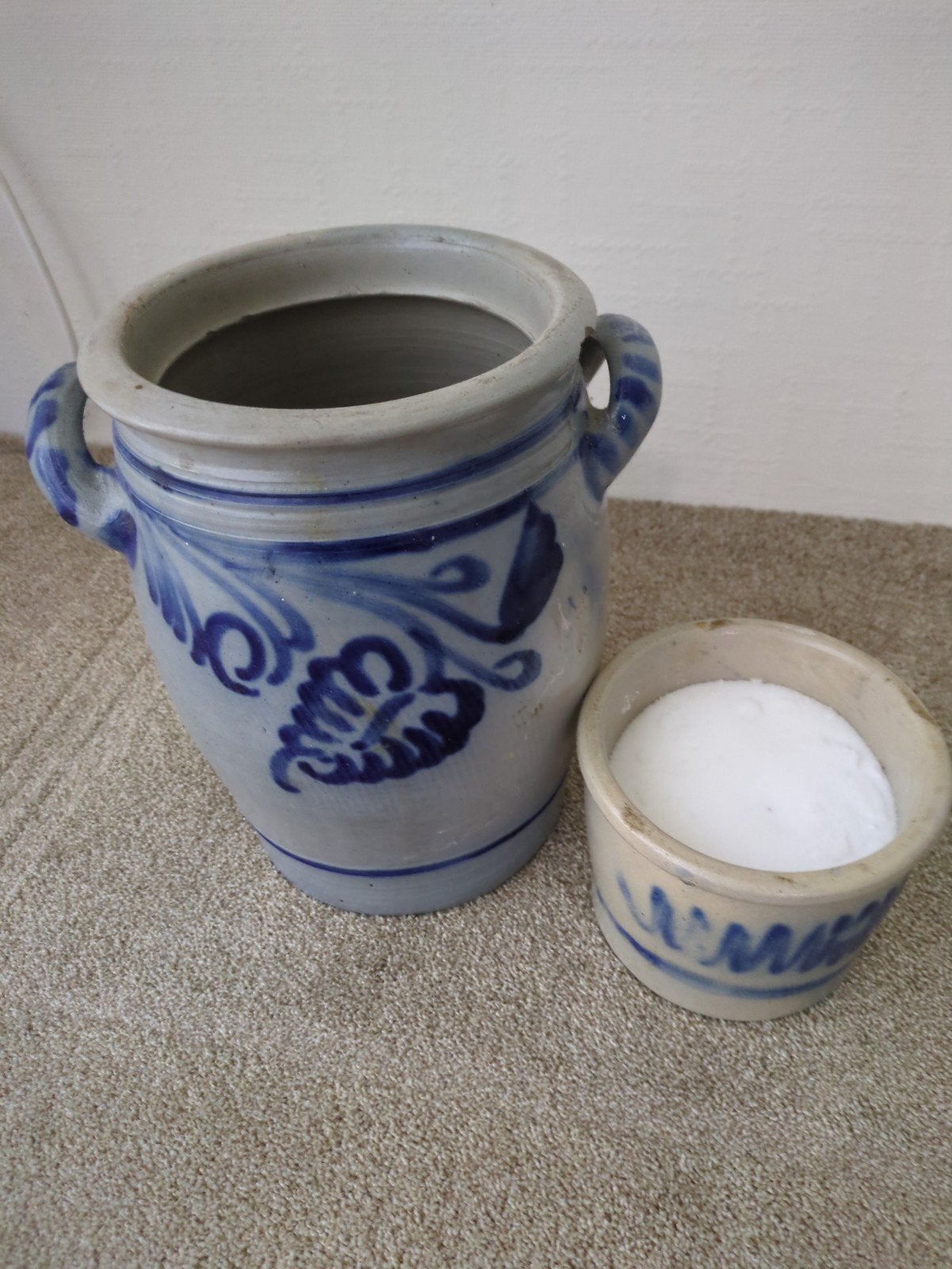 keulse pot en zoutpot, Ophalen of Verzenden