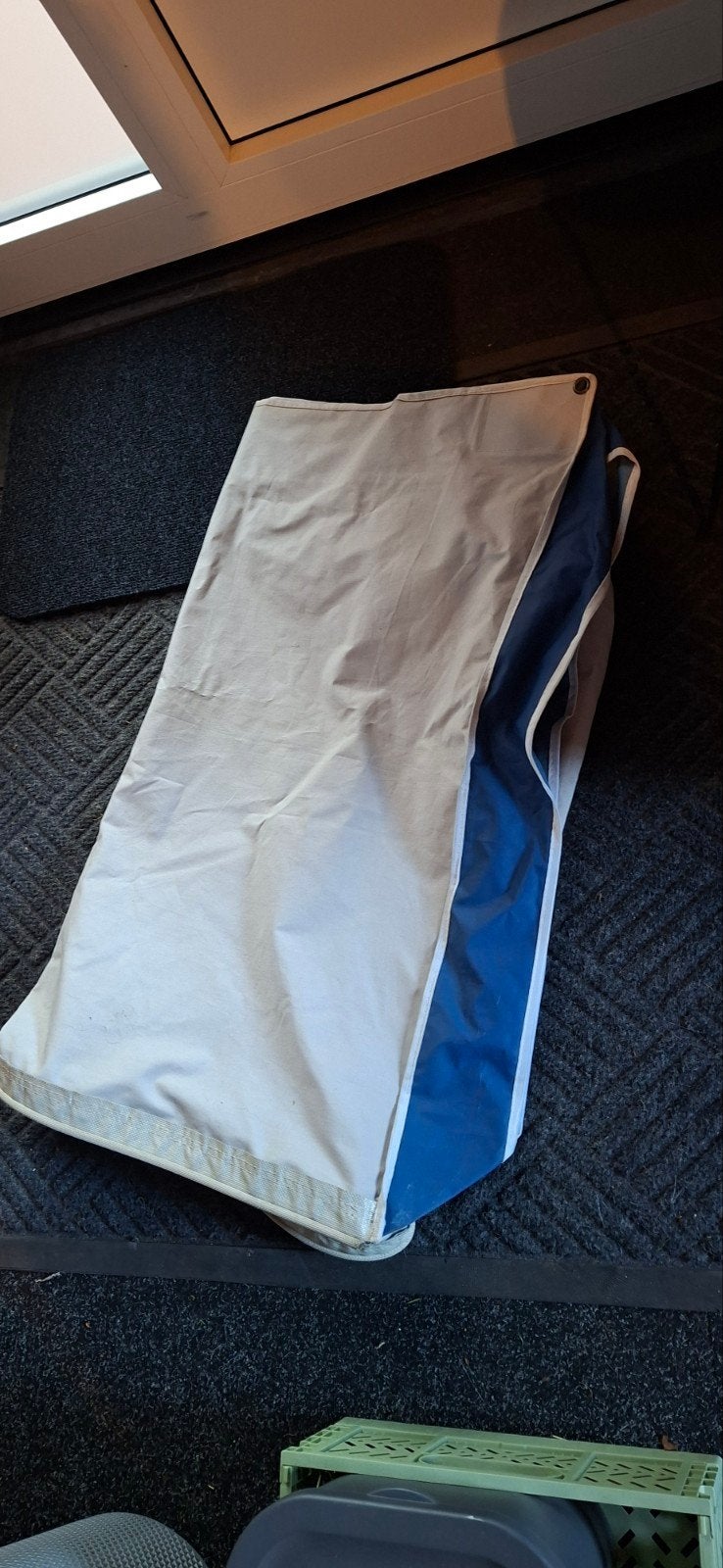 Zonnescherm caravanraam 175x80 cm met pees en ringetjes, Ophalen of Verzenden