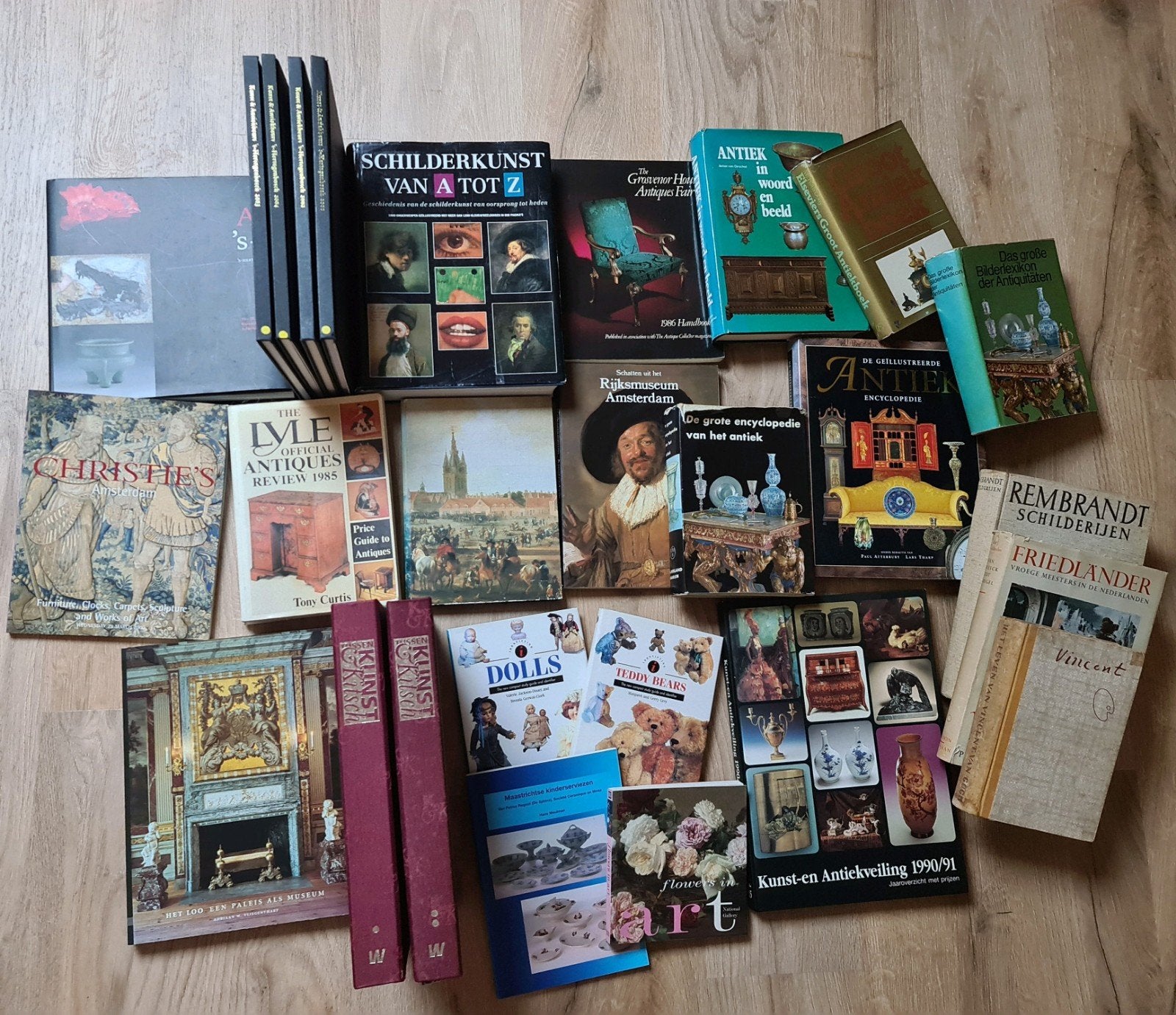 Partij Boeken/Tijdschriften over Antiek en Kunst, Boeken, Ophalen of Verzenden, Gelezen