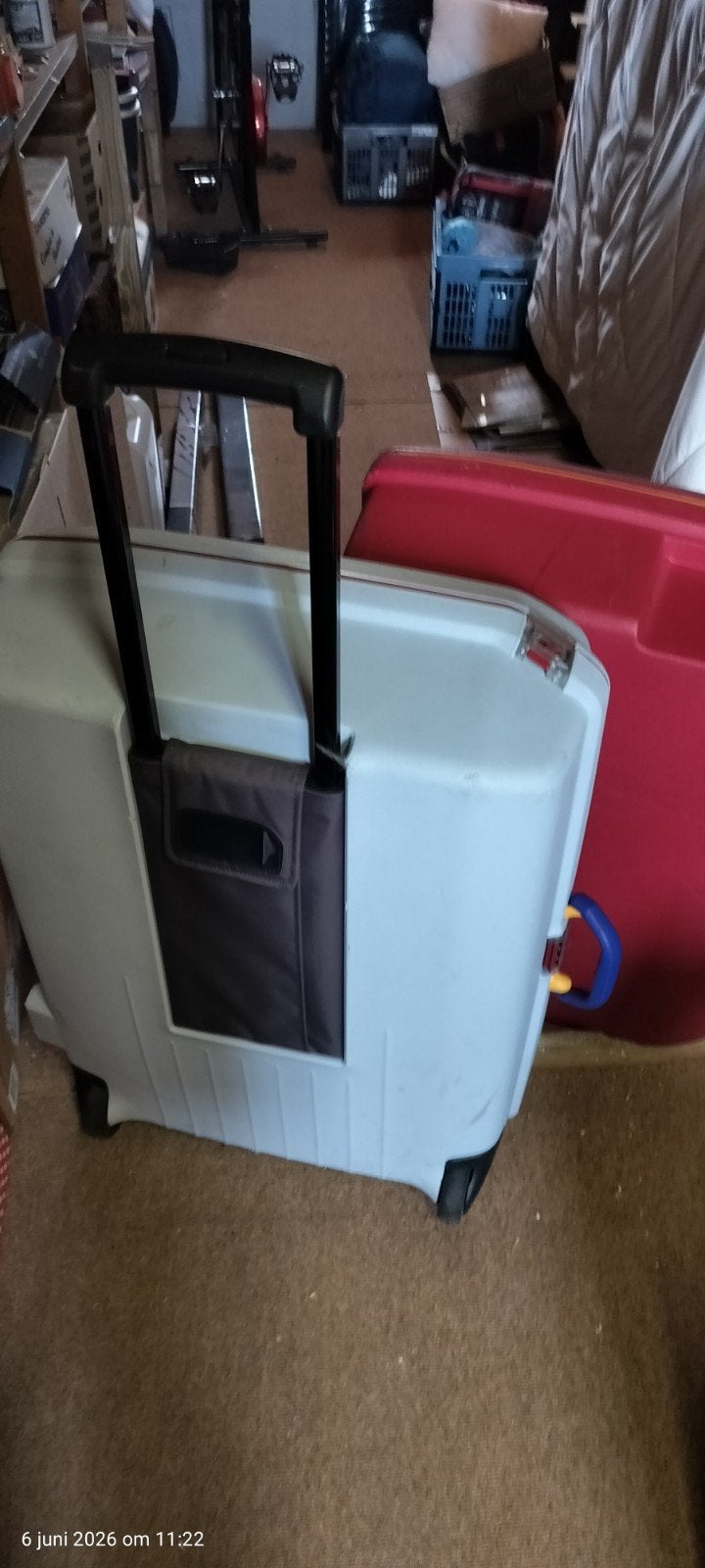 Samsonite harde koffers - doe een bod, Ophalen, Wieltjes, Gebruikt, Hard kunststof