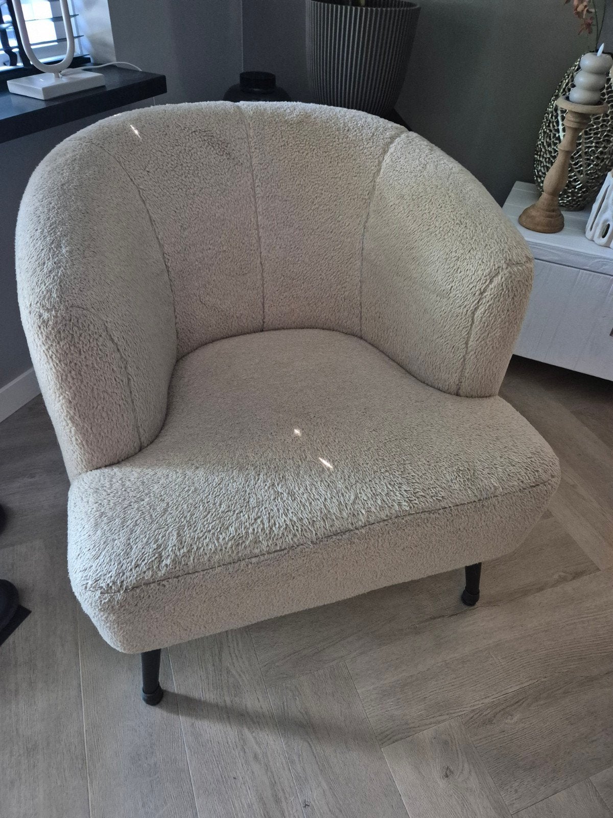 Teddy fauteuil, Ophalen, Eenpersoons, 75 tot 100 cm, Zo goed als nieuw