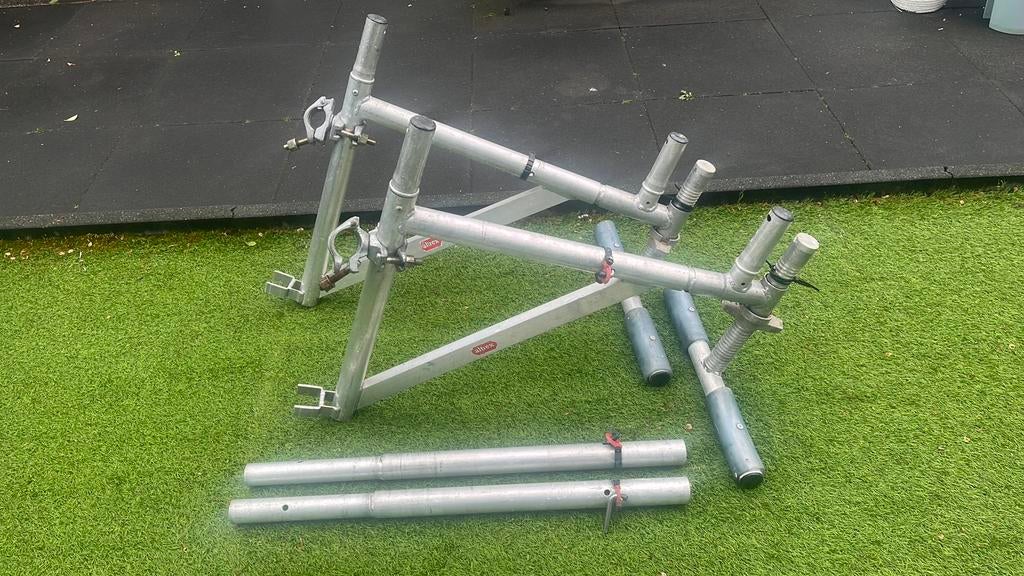 Altrex uitwijkconsole voor rolsteiger, Doe-het-zelf en Verbouw, Steigers, Ophalen, Gebruikt, Rolsteiger of Kamersteiger, 5 meter of hoger