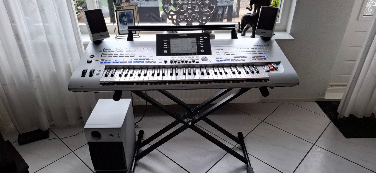 Yamaha Tyros 4 Keyboard, Ophalen, Gebruikt, 61 toetsen, Yamaha
