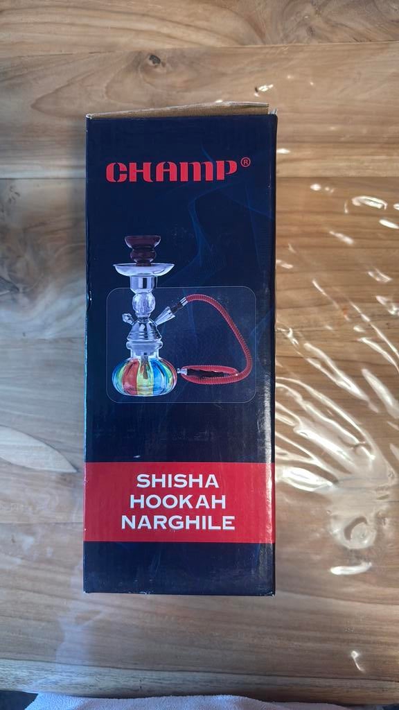 Shisha, Nieuw, Ophalen of Verzenden, Glas, Minder dan 50 cm