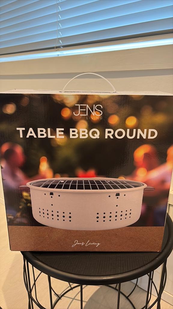 Jens Living Ronde Tafel BBQ - Nieuw in doos, Ophalen of Verzenden, Nieuw