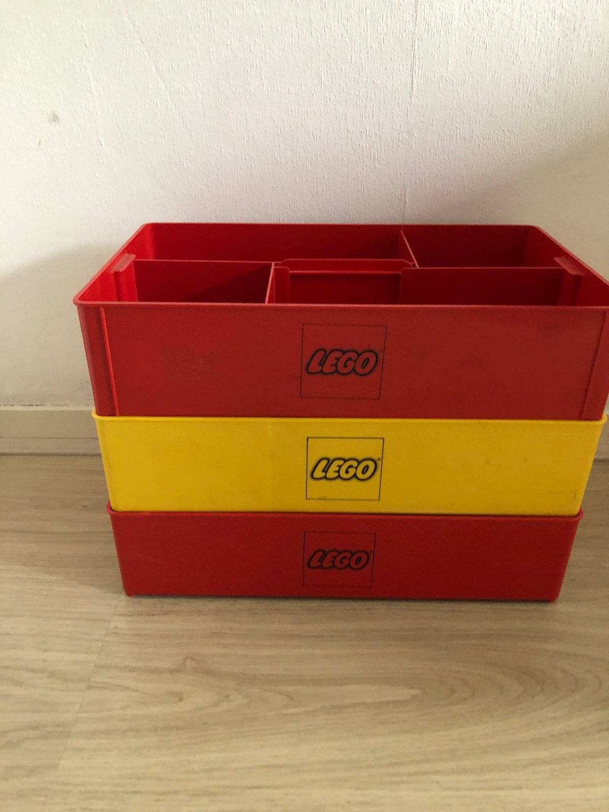 Lego opbergbakken - sorteerbakken vintage : retro, Ophalen of Verzenden, Gebruikt, Minder dan 40 cm, Minder dan 35 cm