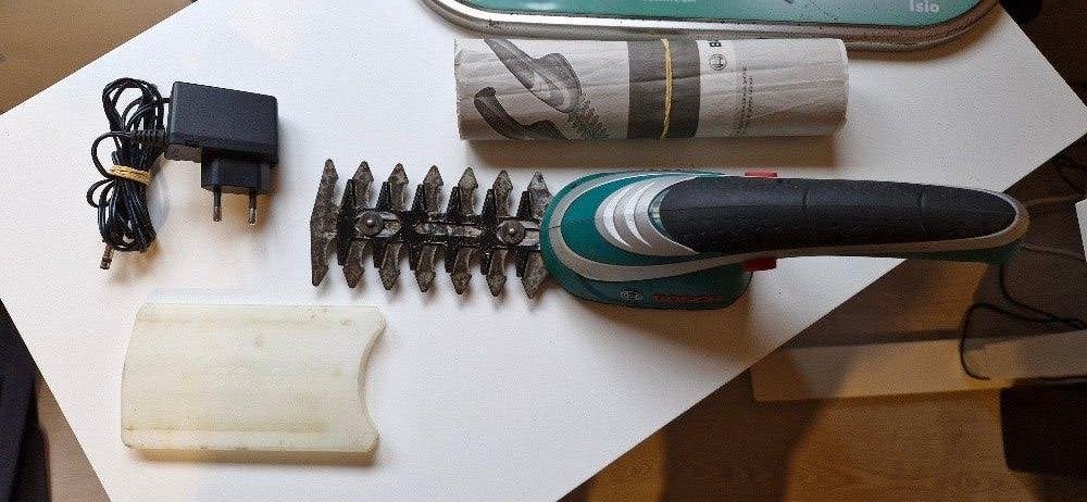 Snoeischaar Bosch Isio, Ophalen of Verzenden, Gebruikt, Overige soorten, Bosch, AEG