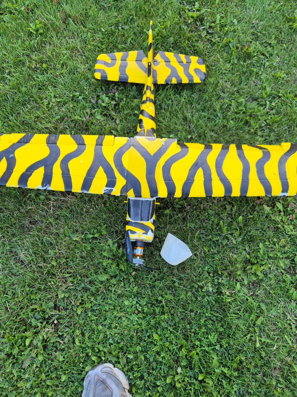 rc vliegtuig, Ophalen, Zo goed als nieuw, Elektro, RTF (Ready to Fly)