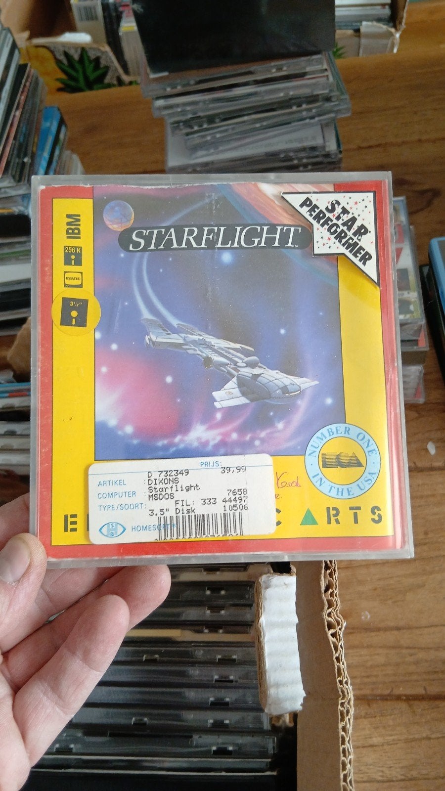 Starflight (MSDOS) - Klassieke Ruimte RPG op 3.5" Disk, Gebruikt, 1 speler, Ophalen of Verzenden, Role Playing Game (Rpg)