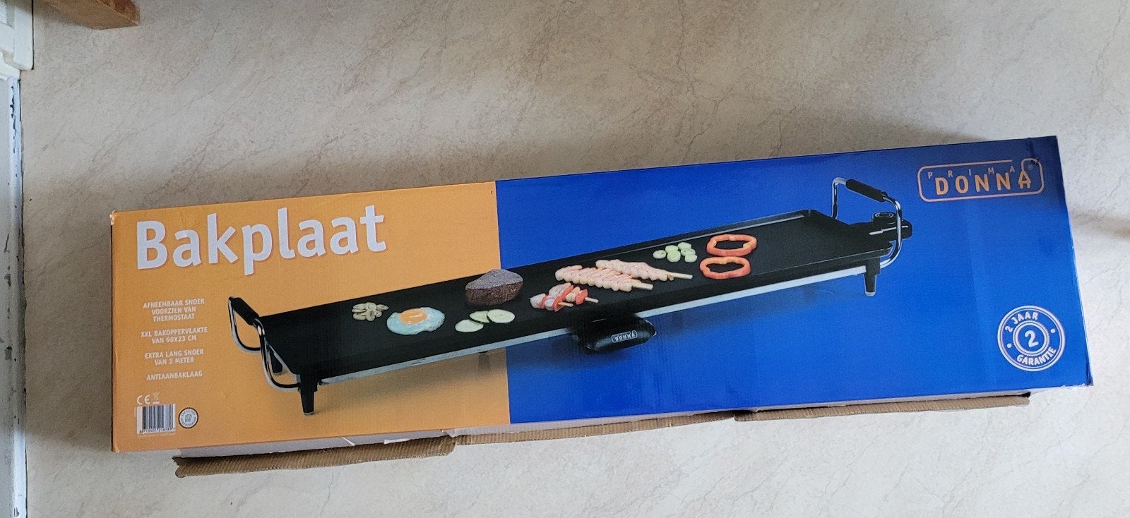 Elektrische bakplaat nieuw!!, Ophalen, Nieuw