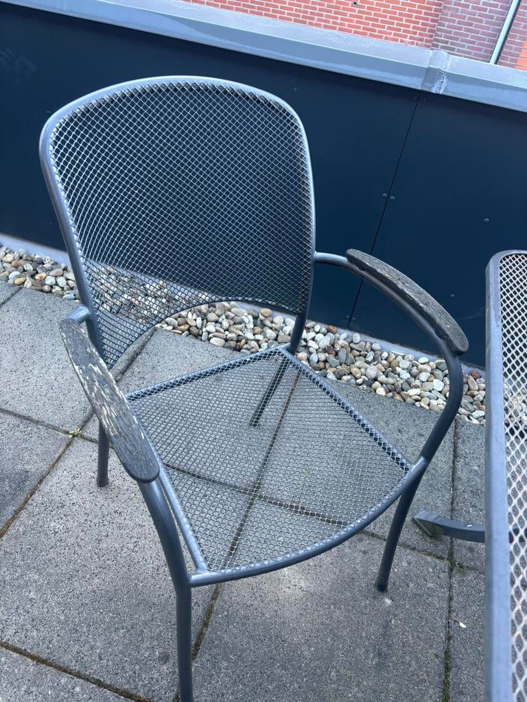Te koop tuinset dinerset, Tuin en Terras, Tuinsets en Loungesets, Ophalen, 4 zitplaatsen, Gebruikt, Eettafel