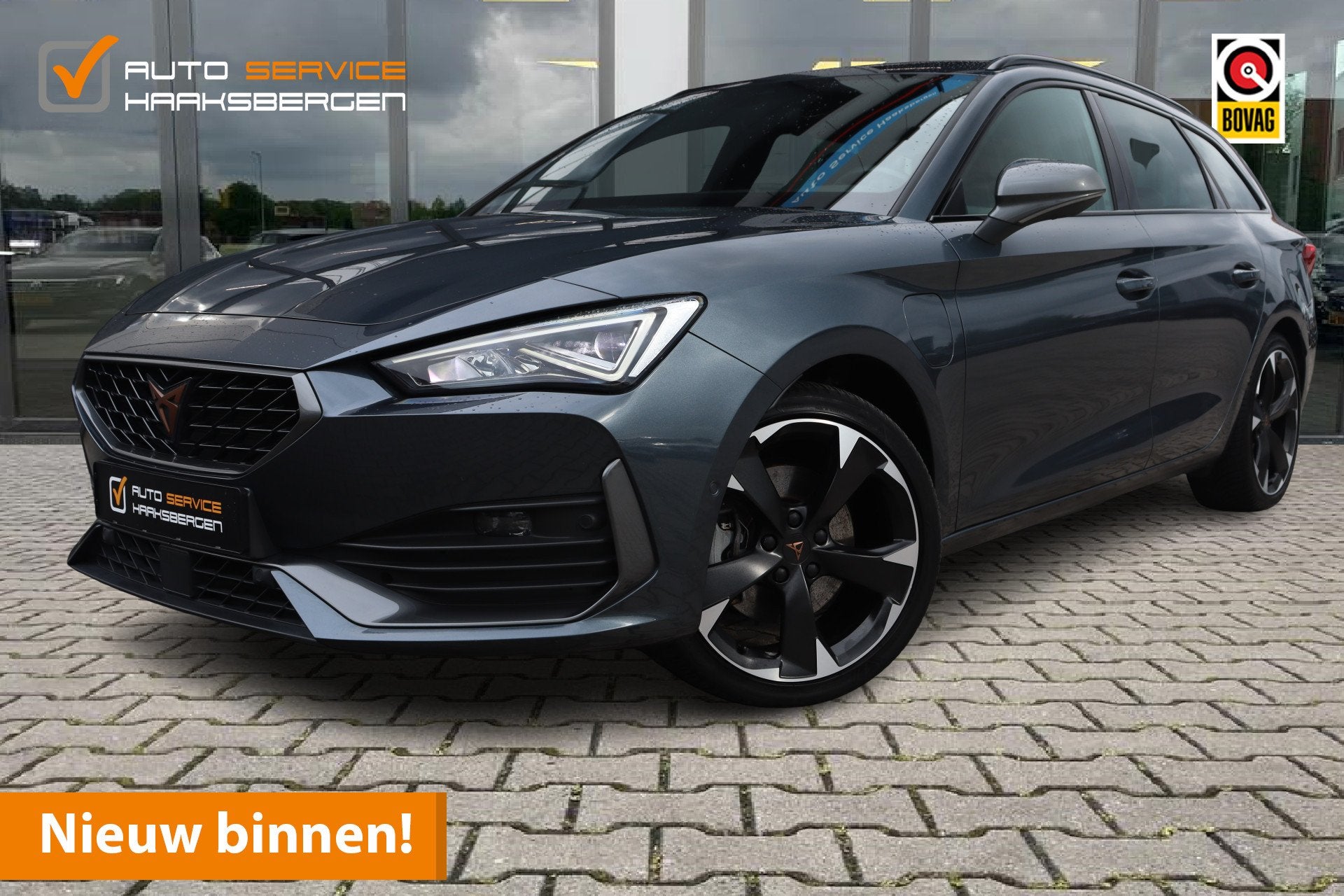 CUPRA Leon Sportstourer 1.4 e-Hybrid Business | ACC | Camera, Auto's, Gebruikt, Zwart, 4 cilinders, 1589 kg
