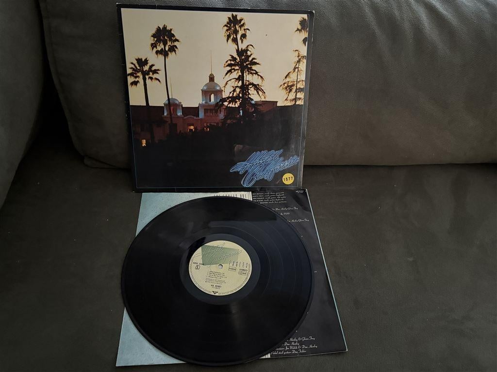 The Eagles - Hotel California - P1577 - Vinyl - LP, Cd's en Dvd's, Vinyl | Rock, Ophalen of Verzenden, Zo goed als nieuw, 12 inch