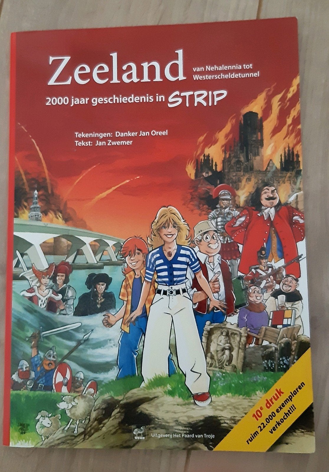 Jan Zwemer - Zeeland van Nehalennia tot Westerscheldetunnel, Jan Zwemer, Eén stripboek, Ophalen of Verzenden, Zo goed als nieuw