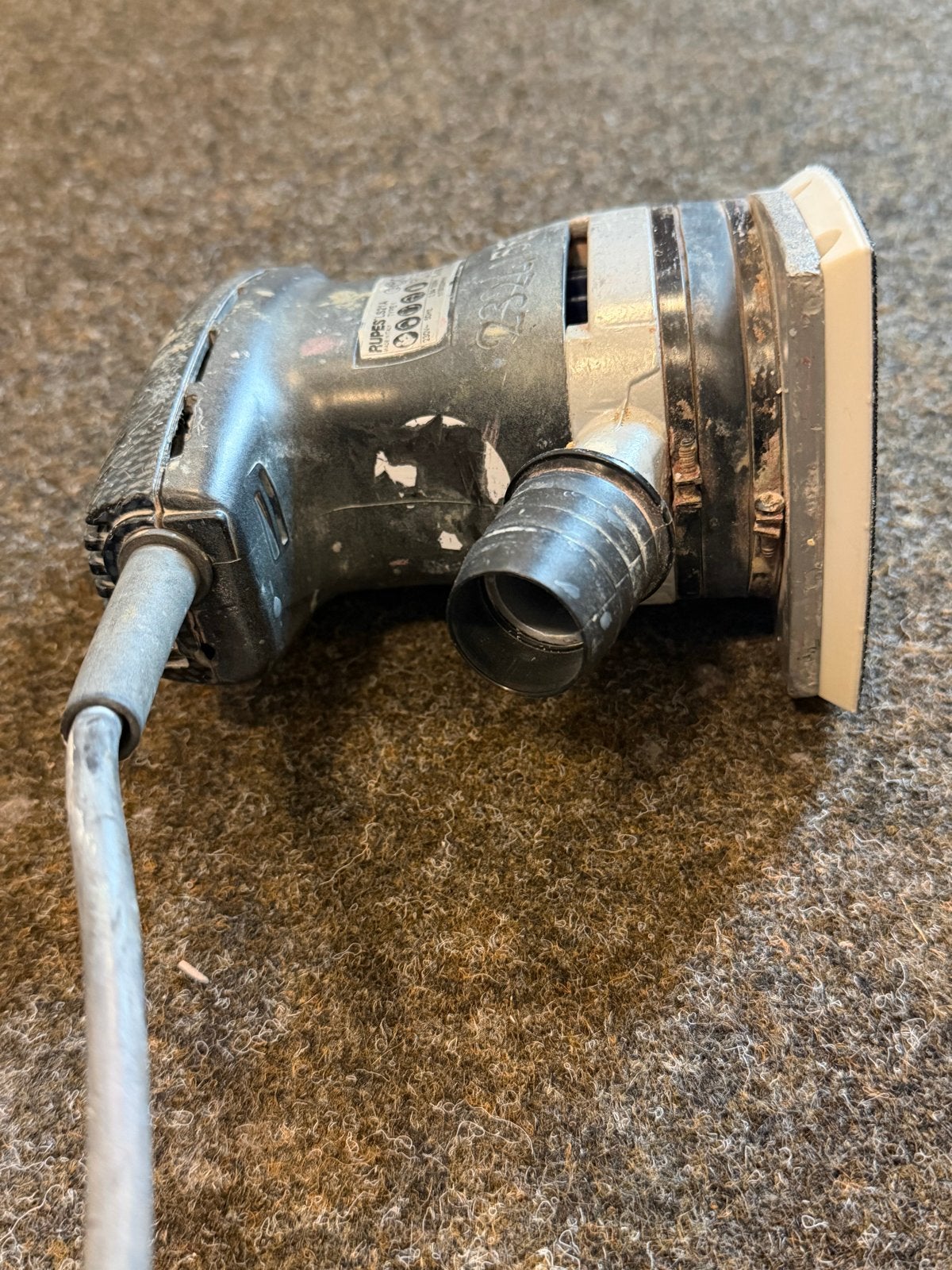 RUPES LS21A Vlakschuurmachine - Gebruikt, 200W, Ophalen of Verzenden, Gebruikt, Minder dan 600 watt, Vlakschuurmachine
