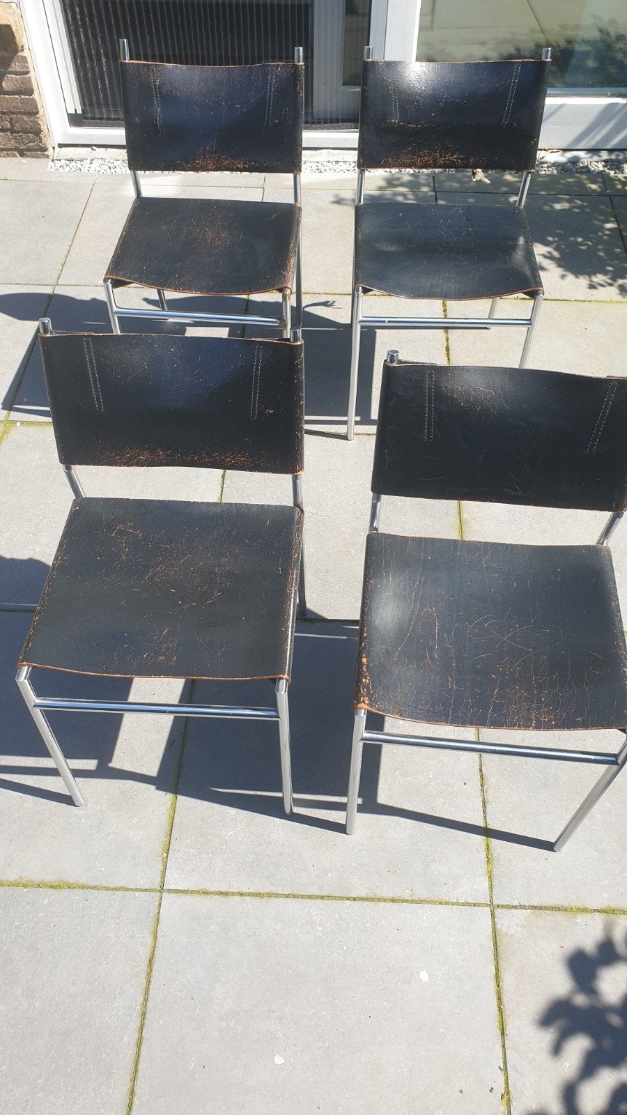 4 Spectrum stoelen SE06 Martin Visser, Ophalen, Gebruikt