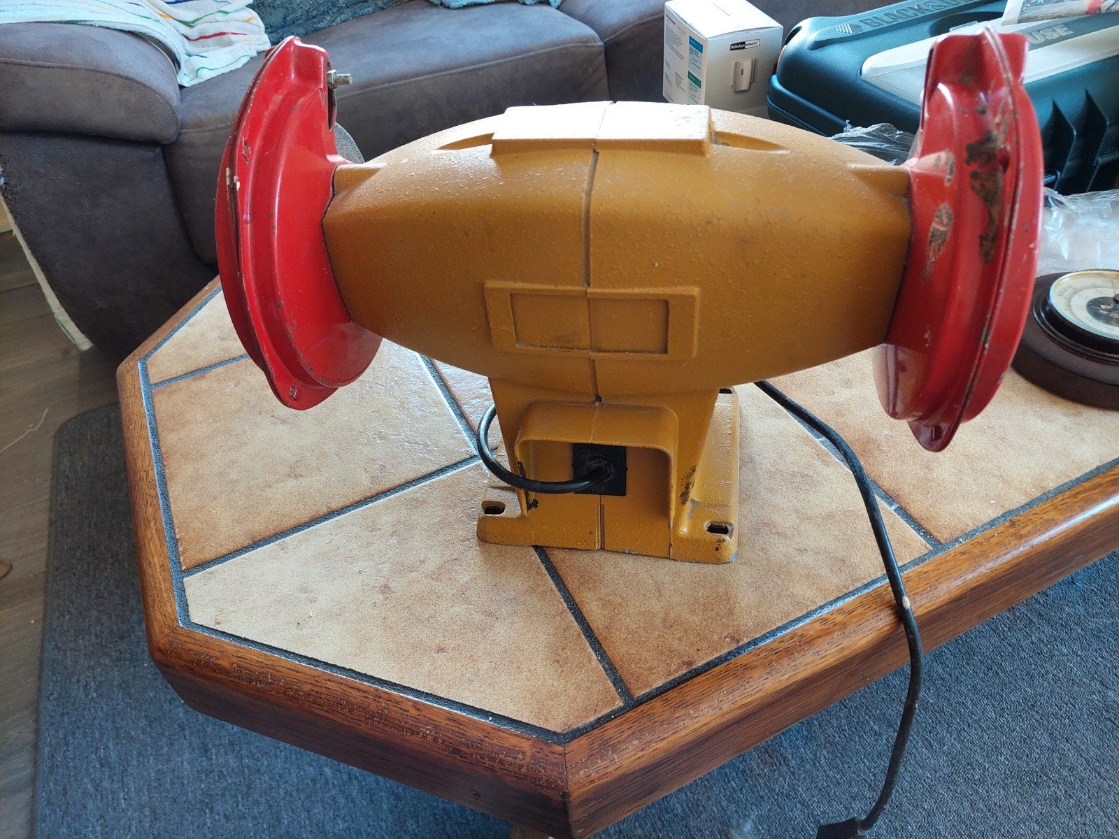 SLIJPTOL   MERK  FEMI, Ophalen of Verzenden, Minder dan 700 watt, Haakse handslijpmachine